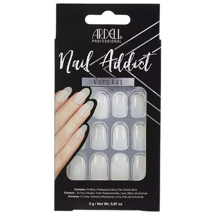 Jag Couture London - New York Ardell Nail Addict Natural Oval False Nails