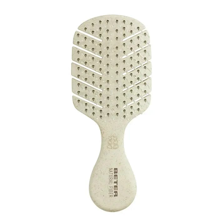 Jag Couture London - New York Beter Cepillo Detangling Mini Natural Fiber Beige