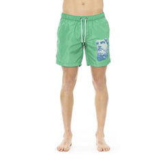 Jag Couture London - New York Bikkembergs Beachwear BKK1MBM13_VerdeGreen