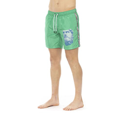 Jag Couture London - New York Bikkembergs Beachwear BKK1MBM13_VerdeGreen