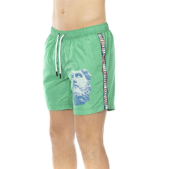 Jag Couture London - New York Bikkembergs Beachwear BKK1MBM13_VerdeGreen