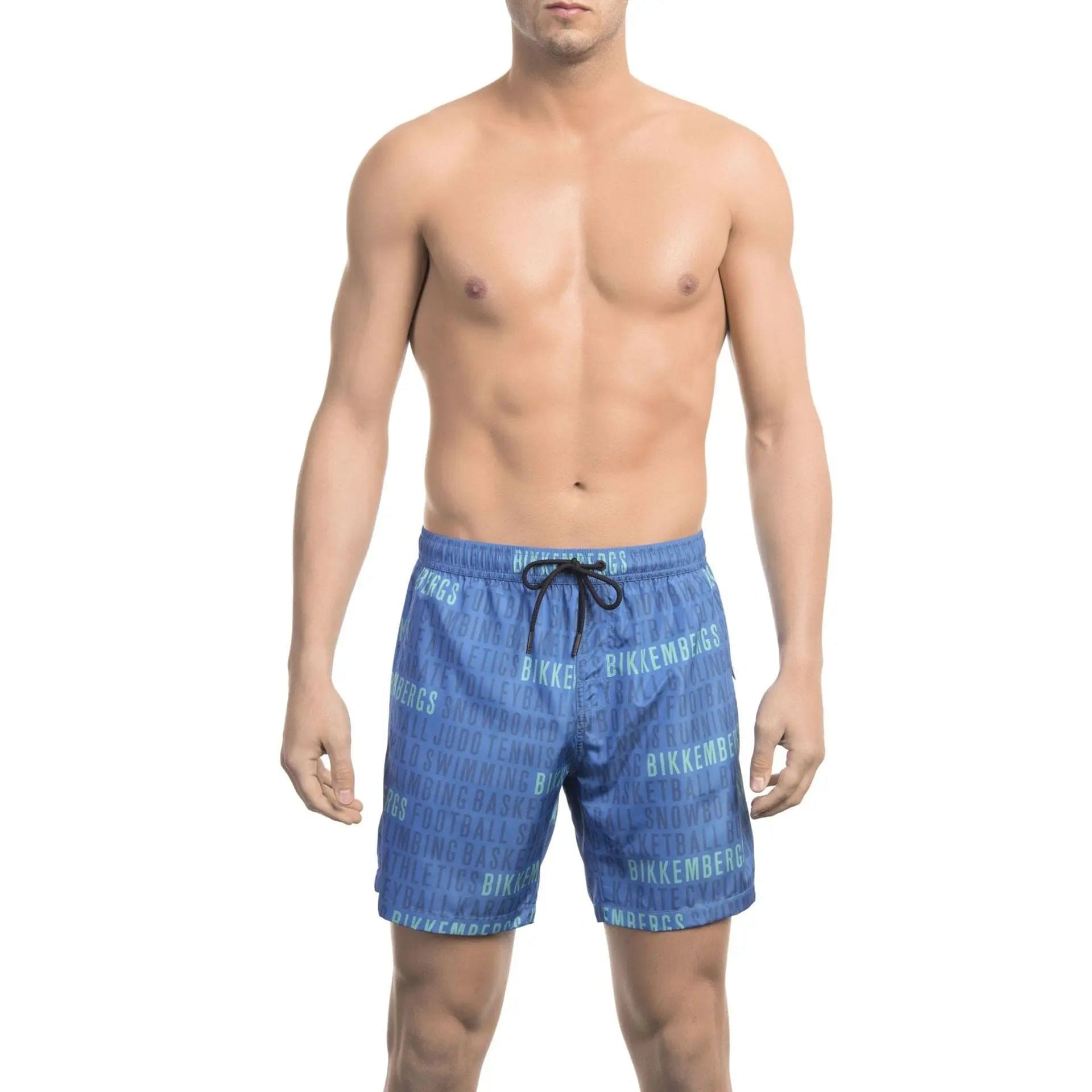 Jag Couture London - New York Bikkembergs Beachwear BKK1MBM17_BLUE