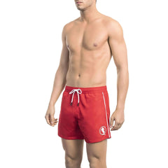 Jag Couture London - New York Bikkembergs Beachwear BKK1MBS05_RED