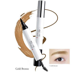 Jag Couture London - New York Brow Plume Perfection Eyebrow Dye And Mascara Gold Bronze