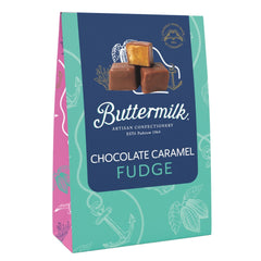 Jag Couture London - New York Buttermilk milk chocolate covered caramel sea salt fudge in sharing box