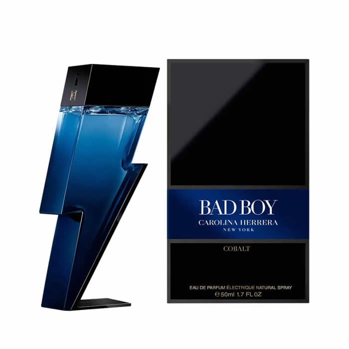Jag Couture London - New York Carolina Herrera Bad Boy Cobalt Eau De Perfume Spray 50ml