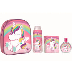 Jag Couture London - New York Cartoon Eau My Unicorn Eau De Toilette Spray 50ml Set 3 Pieces