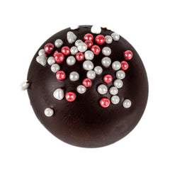 Jag Couture London - New York Cherry Bakewell truffle - flavoured oatmilk ganache in dark chocolate 12.8g