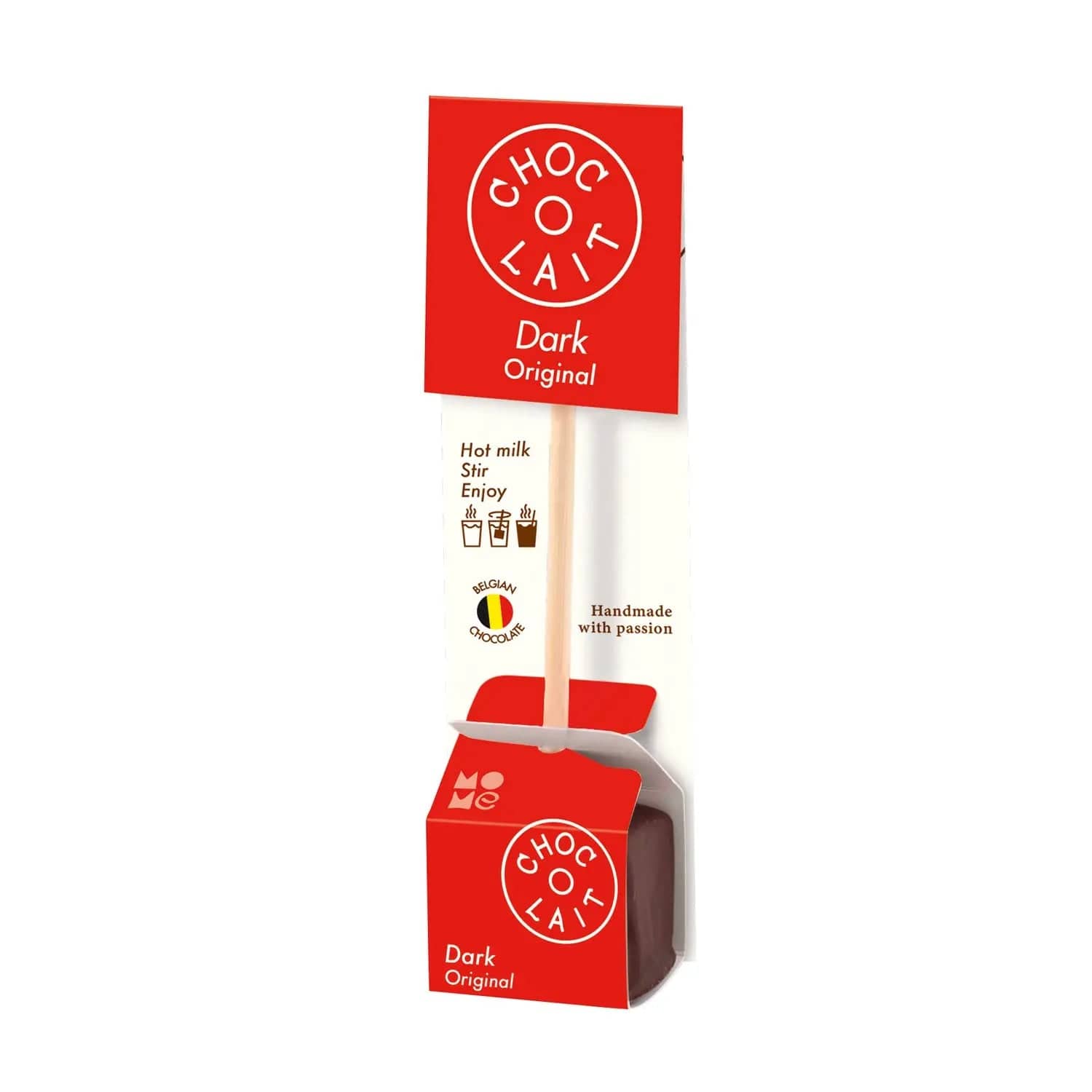 Jag Couture London - New York Choc-o-Lait dark Belgian drinking chocolate sticks - VAT FREE