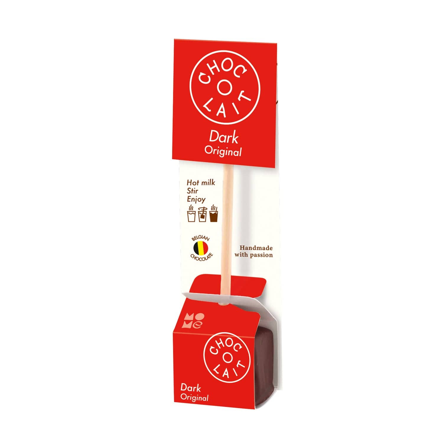 Jag Couture London - New York Choc-o-Lait dark Belgian drinking chocolate sticks - VAT FREE