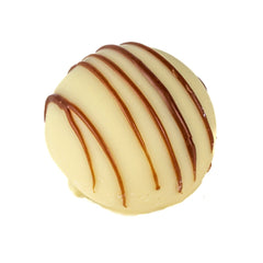 Jag Couture London - New York Chocolate Mousse - milk chocolate mousse in white chocolate 14g