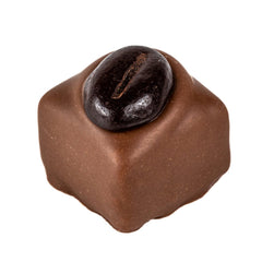 Jag Couture London - New York Coffee Praline - milk chocolate praline with coffee bean décor 16g
