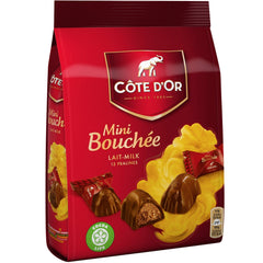 Jag Couture London - New York Cote d'Or milk chocolate mini bouchees in pouch