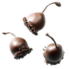 Jag Couture London - New York Dark Cerisettes - whole cherry in brandy enrobed in dark chocolate