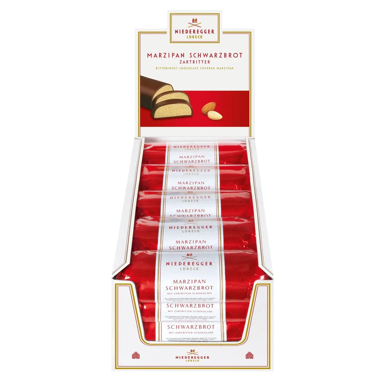 Jag Couture London - New York Dark chocolate covered marzipan loaf