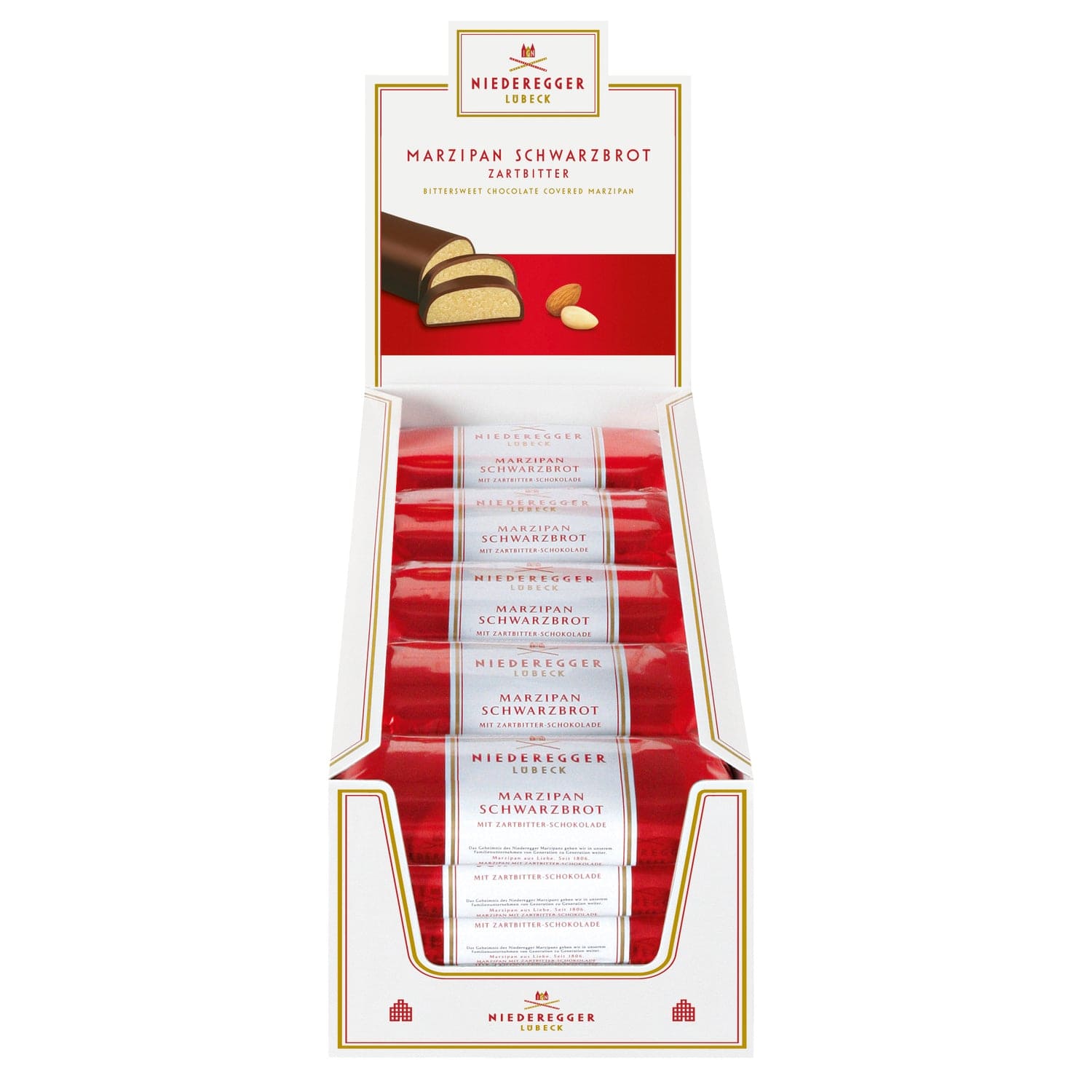 Jag Couture London - New York Dark chocolate covered marzipan loaf