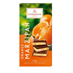 Jag Couture London - New York Dark chocolate covered orange flavoured marzipan bar