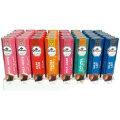 Jag Couture London - New York Display of assorted chocolate pastilles in tube