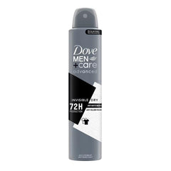 Jag Couture London - New York Dove Men Advanced Invisible Dry 72h Spray Anti-Amarillos Anti-Transpirante 200ml Spray