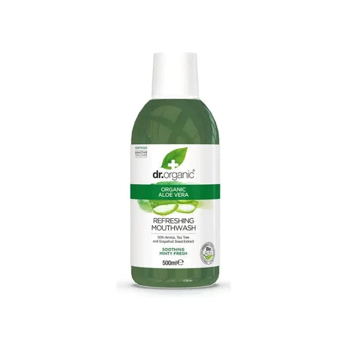 Jag Couture London - New York Dr. Organic Aloe Vera Mouthwash 500ml