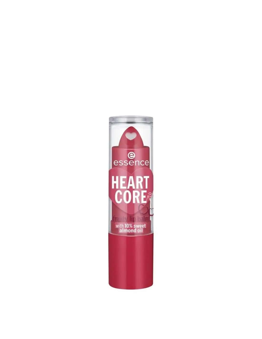 Jag Couture London - New York Essence Cosmetics Heart Core Fruity Bálsamo Labial 01-Crazy Cherry 3g