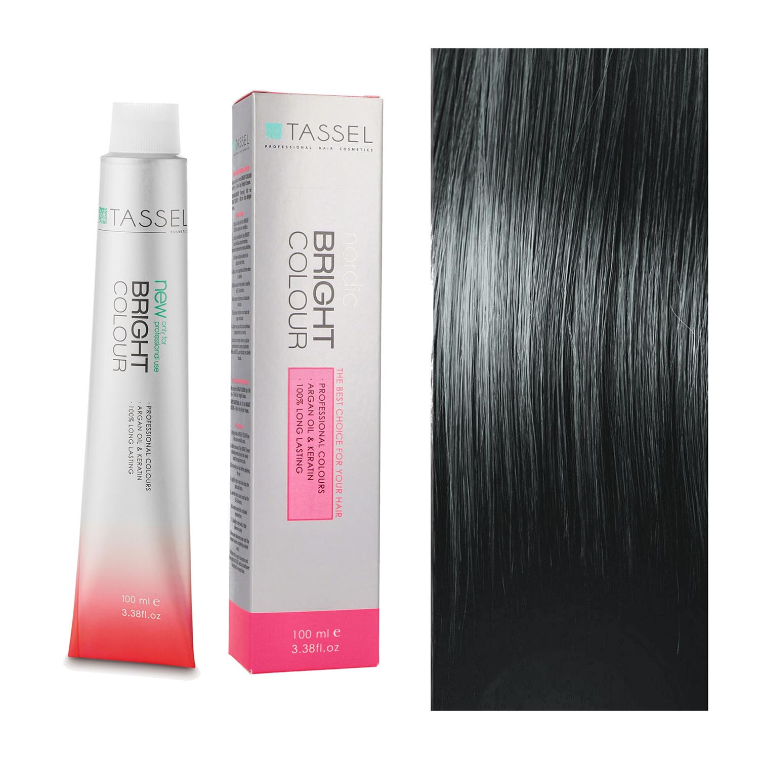 Jag Couture London - New York Eurostil Bright Colour Tinte Sm 1,1 Silver Metal 100ml