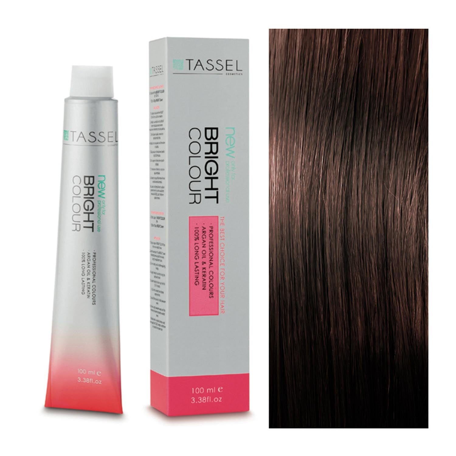 Jag Couture London - New York Eurostil New Bright Colour Tinte N5,77 Marron Chocolate 1un