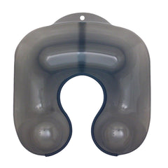 Jag Couture London - New York Eurostil Plastico Con Ribete Protector Cuello 36x36 Color Negro Negro 1u 1un