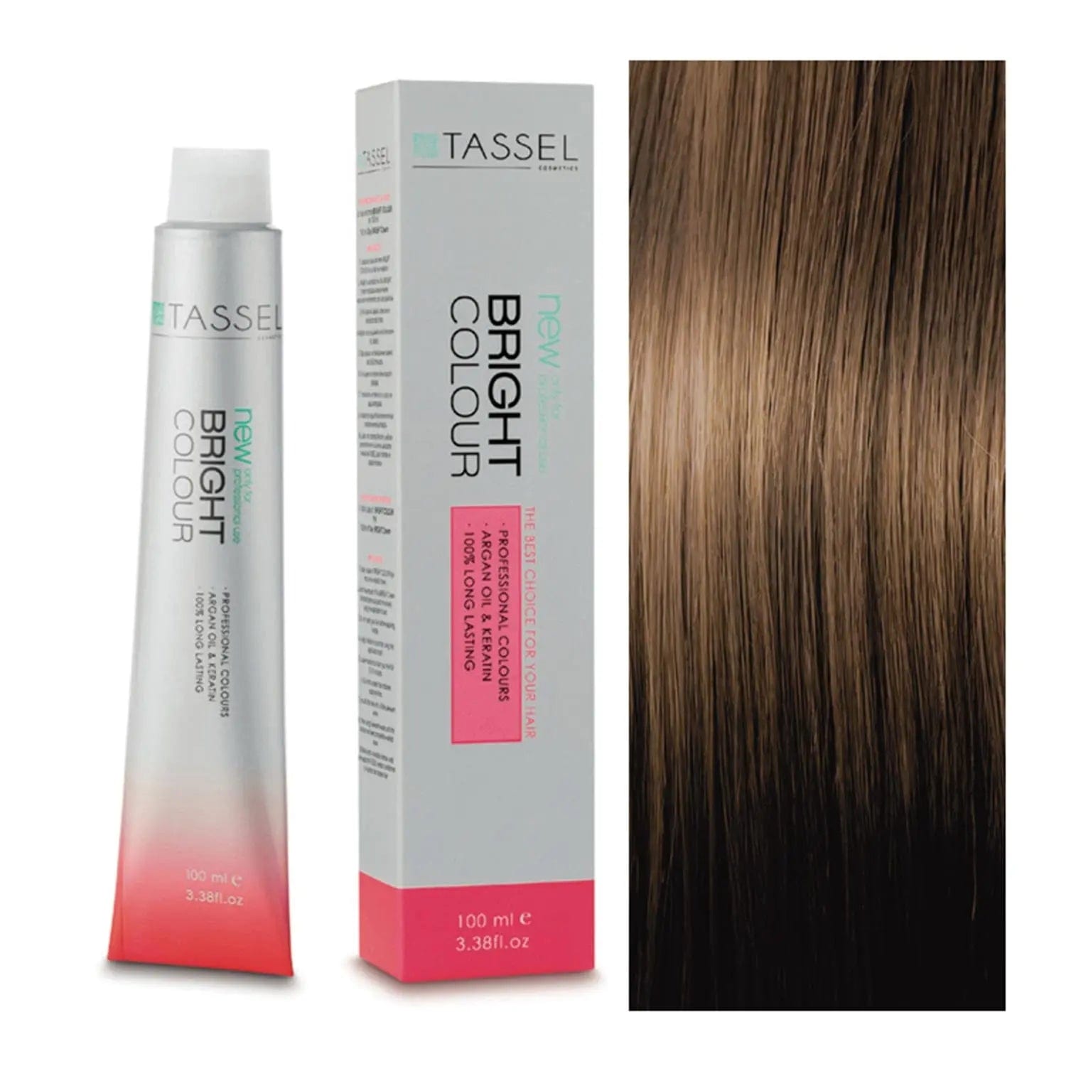 Jag Couture London - New York Eurostil Right Colour Tinte N5,7 Castaño Claro Marron 1un