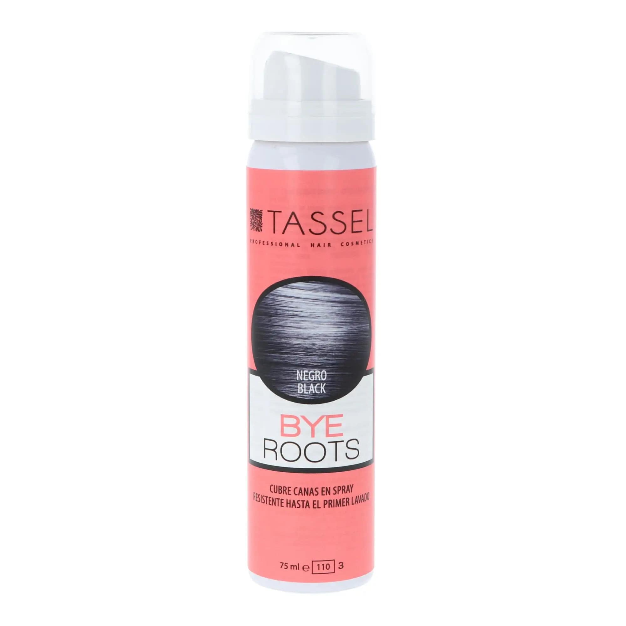 Jag Couture London - New York Eurostil Tassel Bye Roots Cubre Canas En Spray Negro 75ml