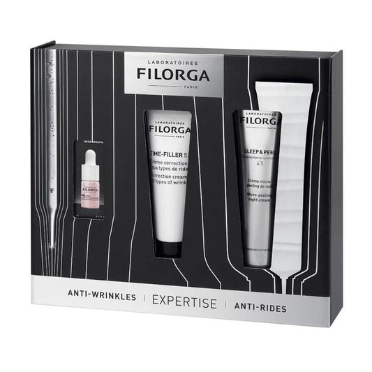 Jag Couture London - New York Filorga Time Filler Cream 30ml + Sleep Pellet 40ml Set 3 Pieces