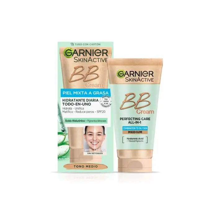 Jag Couture London - New York Garnier Bb Cream Combination To Oily Skin Medium 50ml