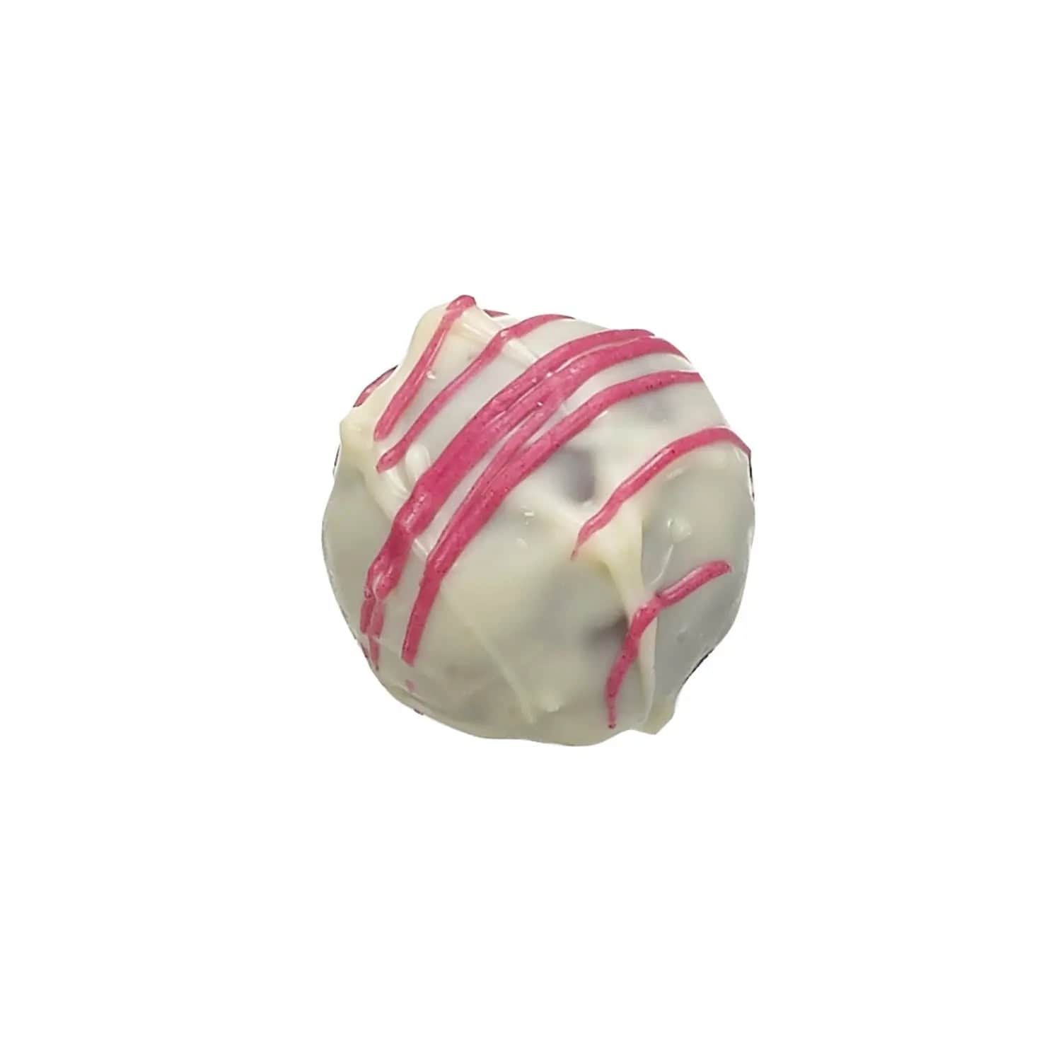 Jag Couture London - New York Gin and rose truffle - enrobed in white chocolate 13g