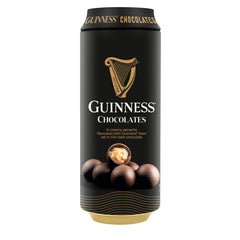 Jag Couture London - New York Guinness beer can with creamy Guinness flavoured ganache filled dark chocolate balls