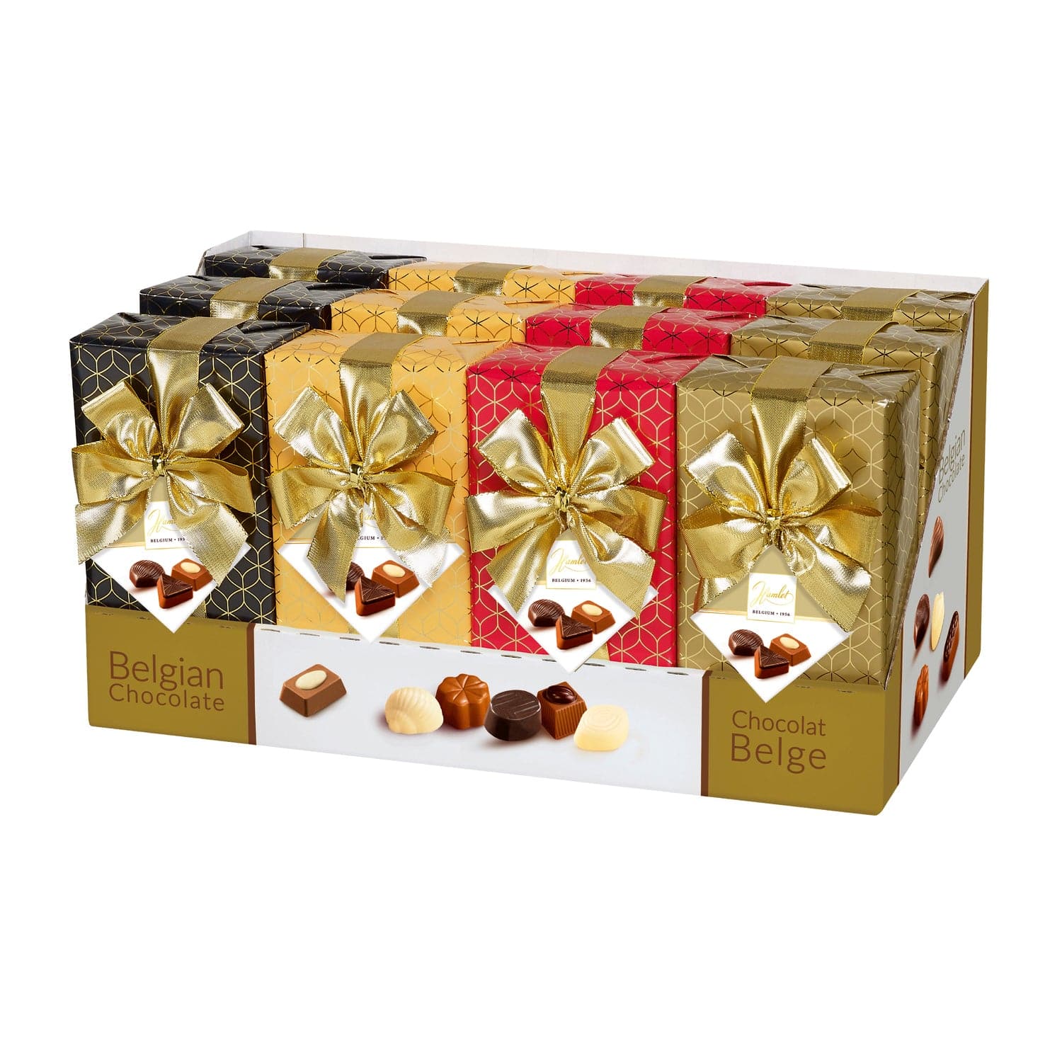 Jag Couture London - New York Hamlet Collection wrapped ballotins of assorted Belgian chocolates