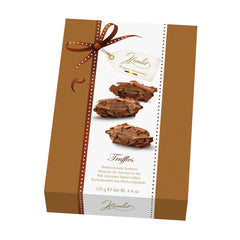 Jag Couture London - New York Hamlet milk chocolate flaked truffles in carton