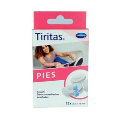 Jag Couture London - New York Hartmann Protective Corn Discs for Feet 12 Units