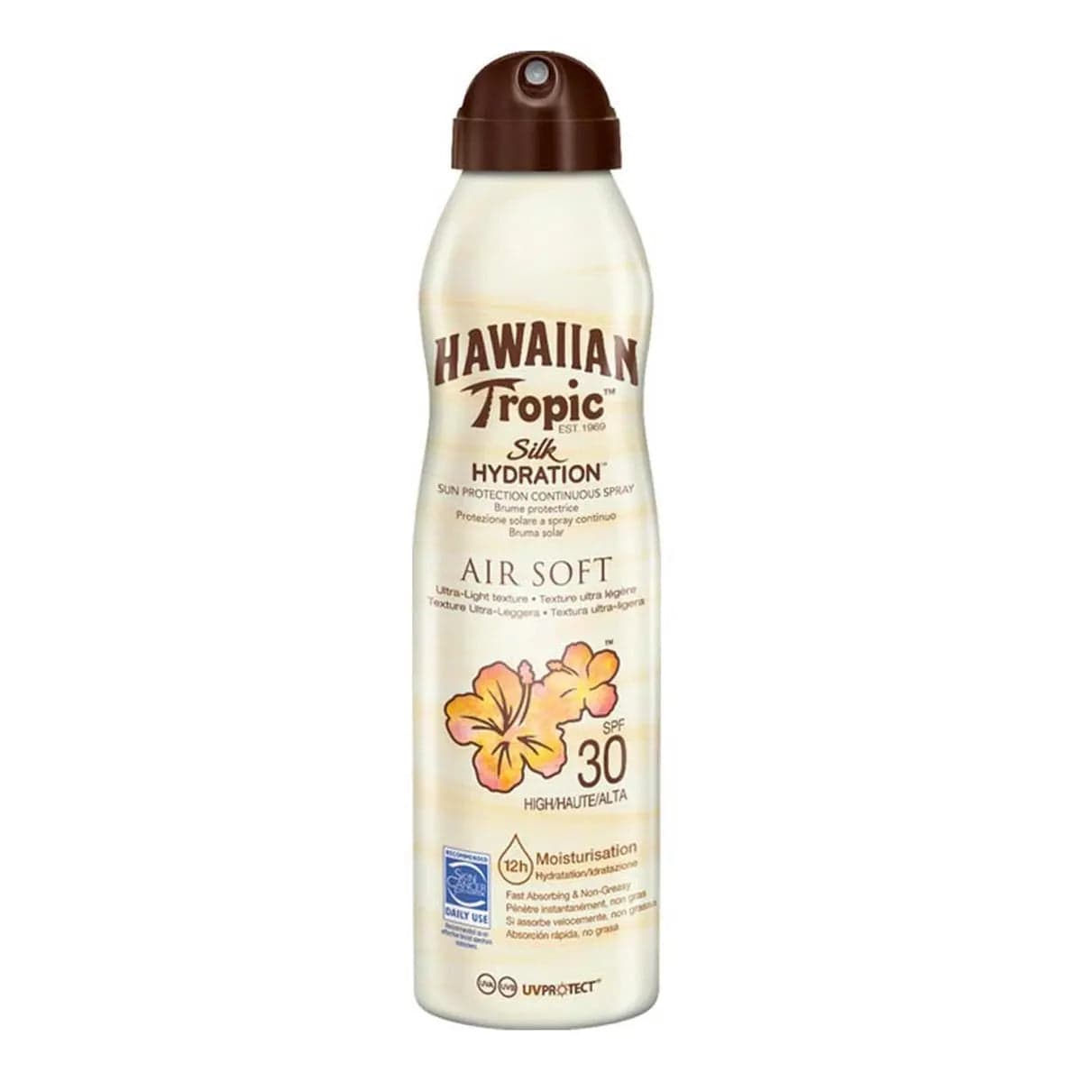 Jag Couture London - New York Hawaiian Tropic Silk Hydration Air Soft Sunscreen Mist Spf30 177ml