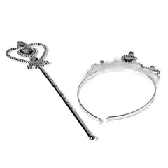 Jag Couture London - New York Inca Crown + Silver Wand
