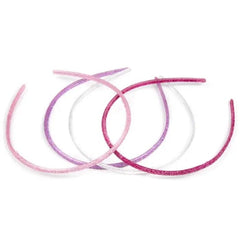 Jag Couture London - New York Inca Fine Headbands With Glitter 4 Units