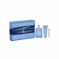 Jag Couture London - New York Jimmy Choo Man Aqua Eau De Toilette Spray 100ml Set 3 Pieces