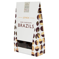 Jag Couture London - New York Joybox Brazil nuts coated in dark chocolate in carton