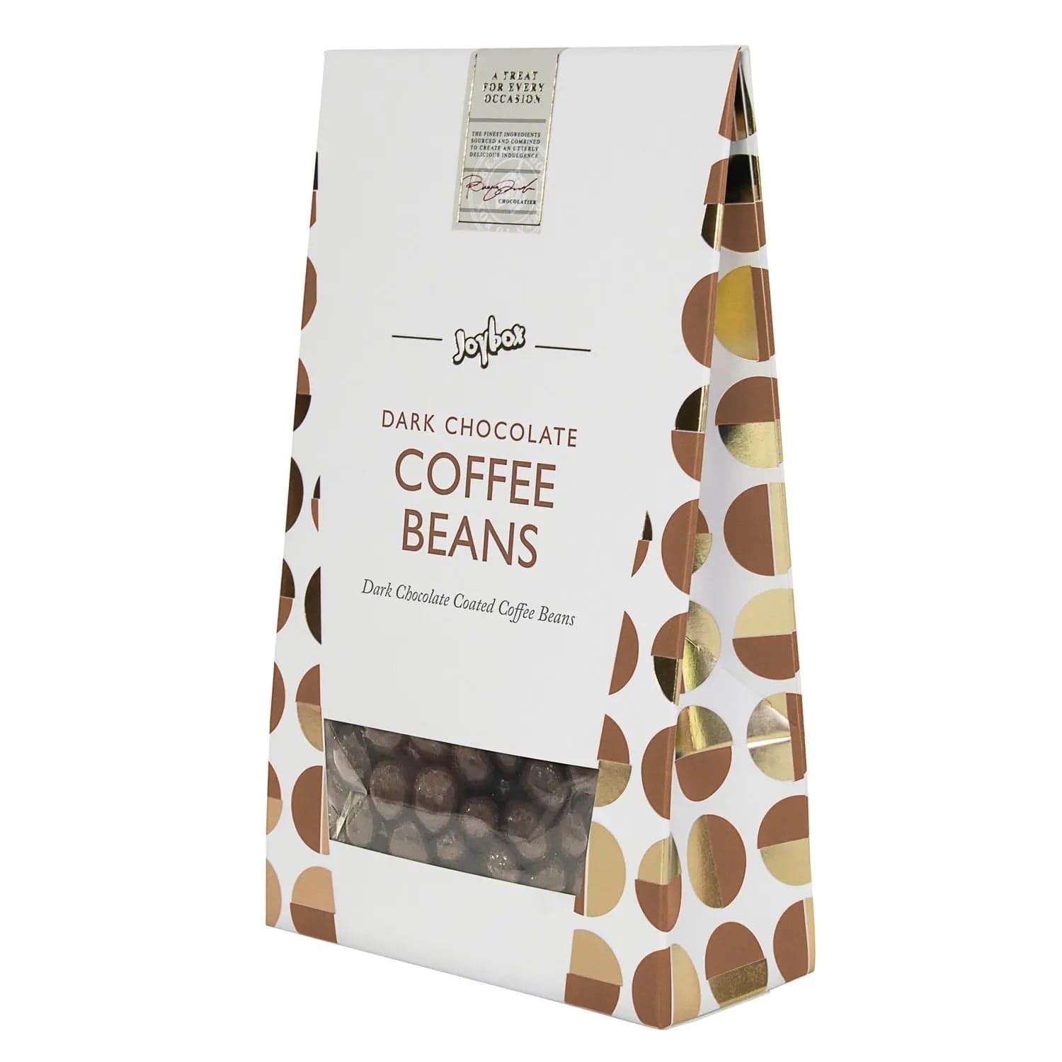 Jag Couture London - New York Joybox coffee beans coated in dark chocolate in carton