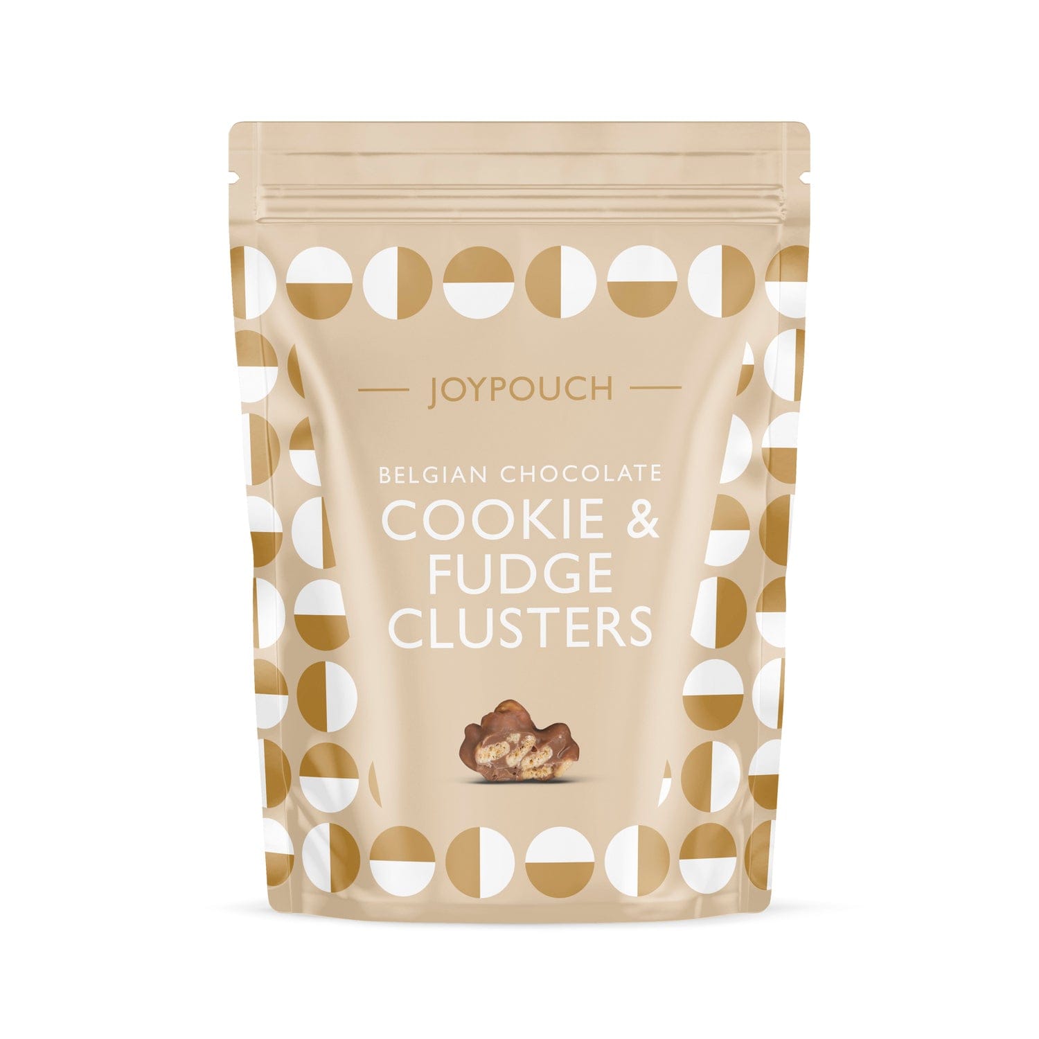 Jag Couture London - New York Joypouch milk chocolate covered cookie & fudge clusters