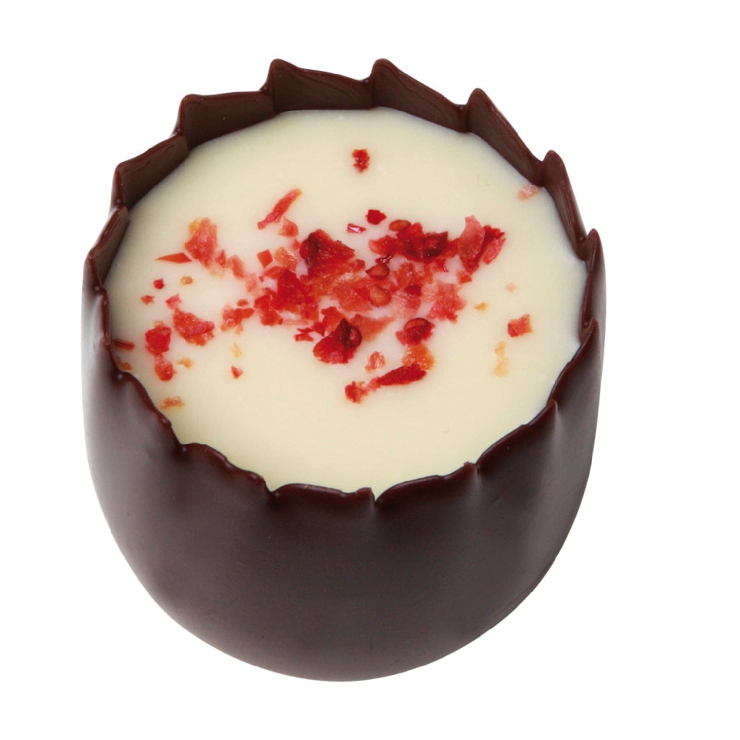 Jag Couture London - New York Karina - dark chocolate strawberry ganache cup 13g