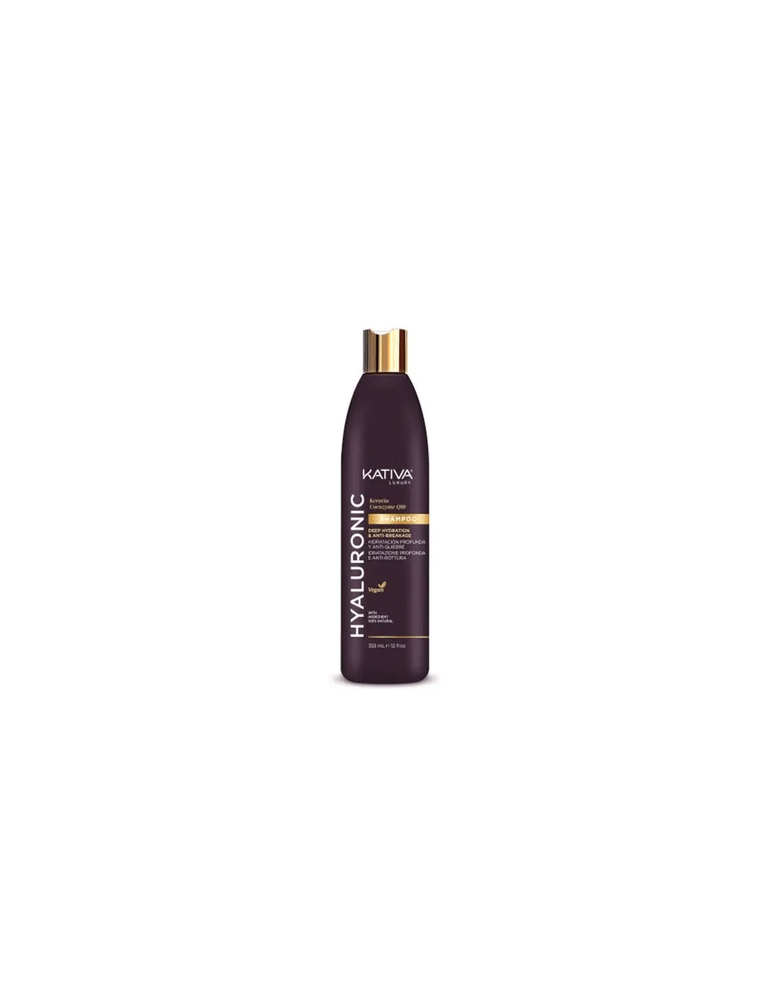 Jag Couture London - New York Kativa Hyaluronic Ker Q10 Champu 355