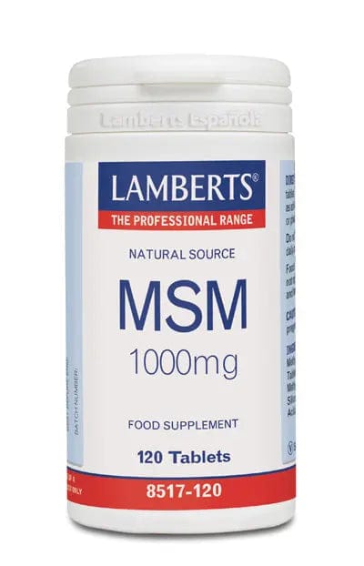 Jag Couture London - New York Lamberts Msm 1000 Mg 120 Tabs