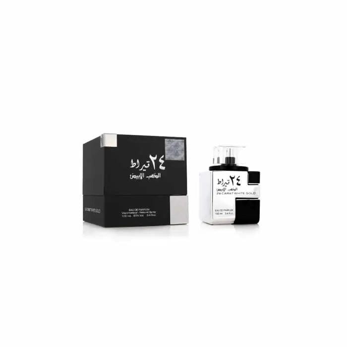 Jag Couture London - New York LATTAFA 24 CARAT WHITE GOLD EDP SPRAY 100ML