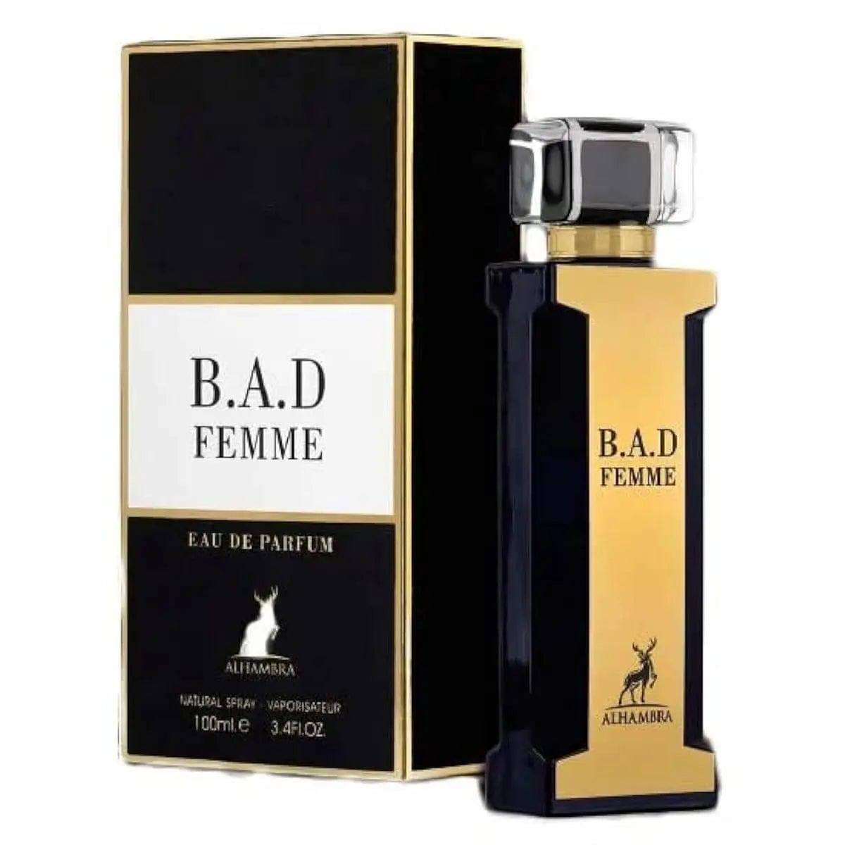 Jag Couture London - New York Lattafa B A D Femme Eau De Parfum 100ml Spray
