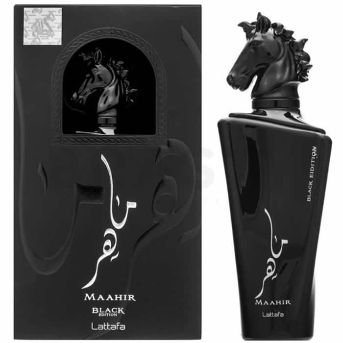 Jag Couture London - New York LATTAFA MAAHIR BLACK EDP SPRAY 100ML